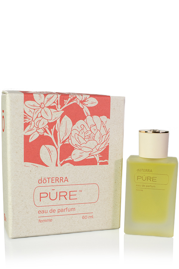 doTERRA PURE Eau de Parfum (Femme) Perfume Orgânico e Natural com óleos essenciais CPTG